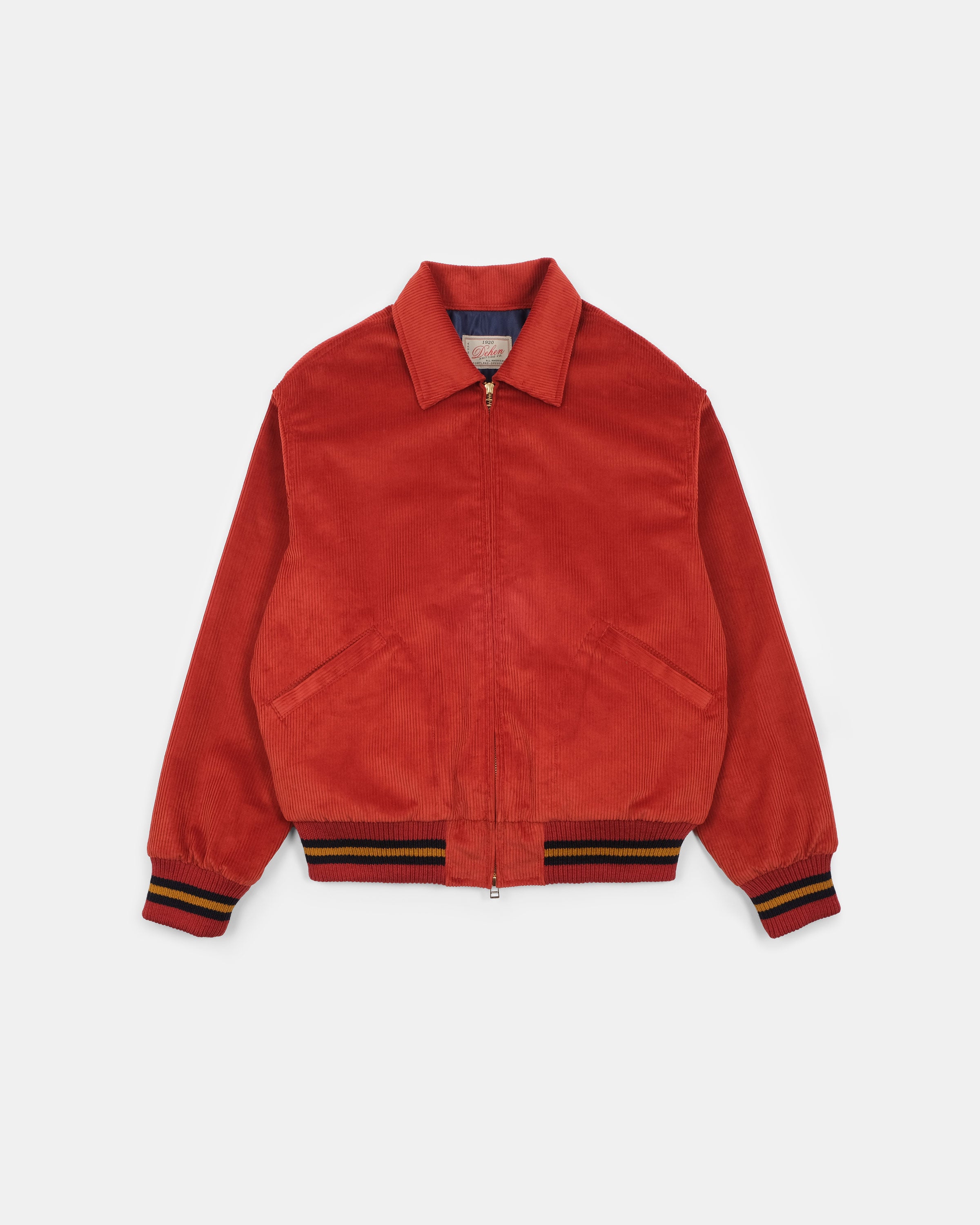 60's Cut Team Jacket - Rust Corduroy