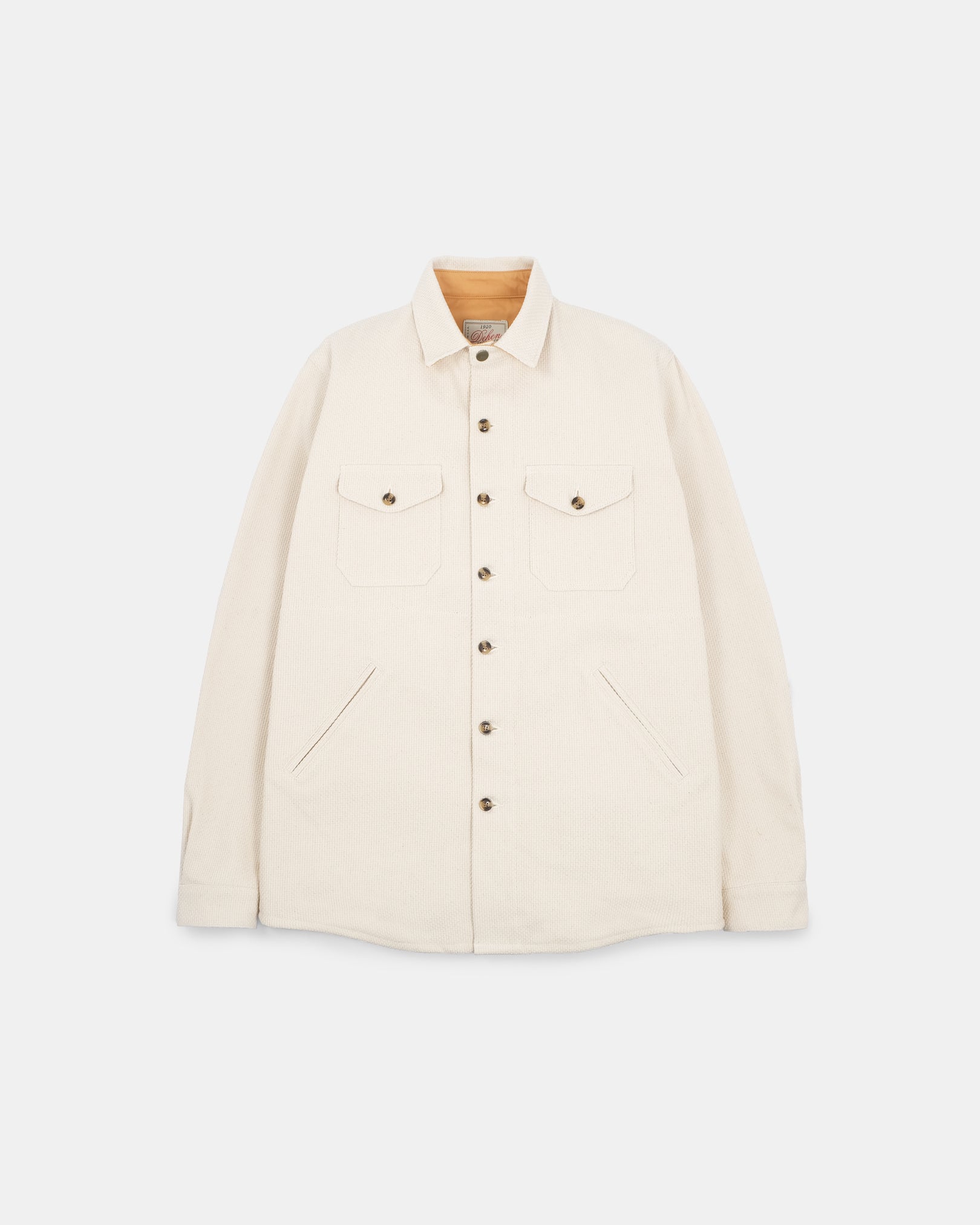 Crissman Overshirt - Natural Sashi-Ori