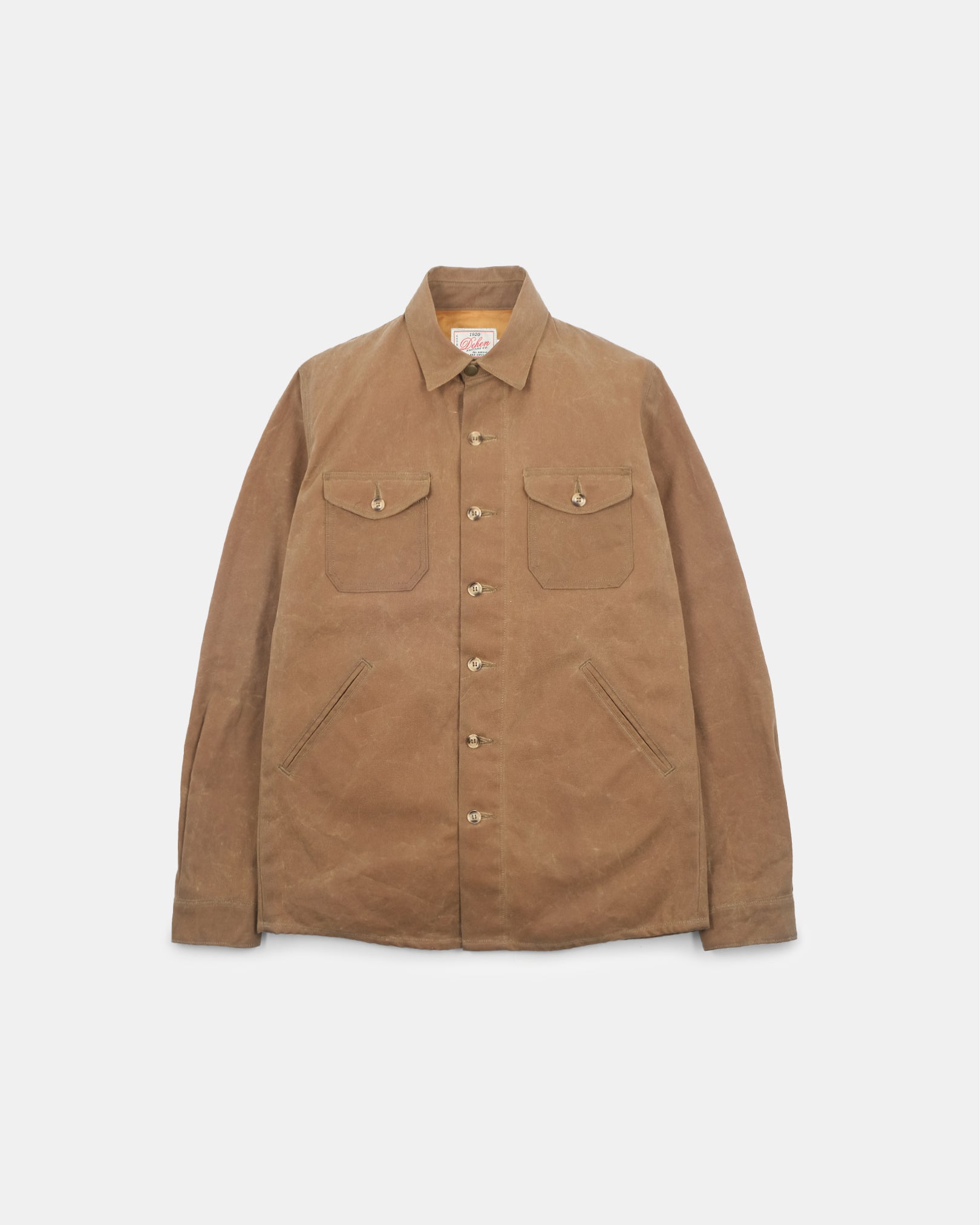 Crissman Overshirt - Waxed Canvas -  Hardtack
