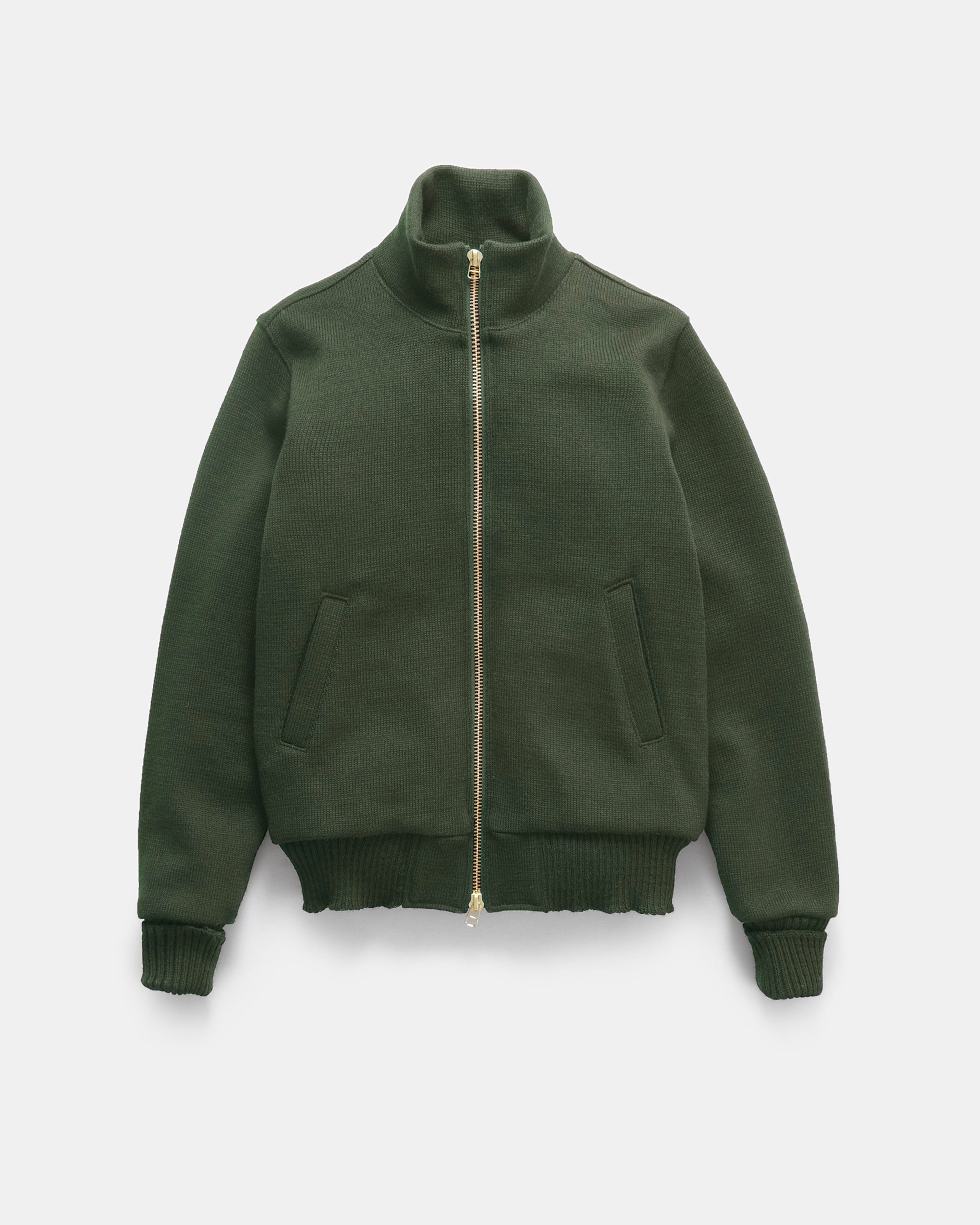 Full-Throttle Moto-Sweater - Spruce