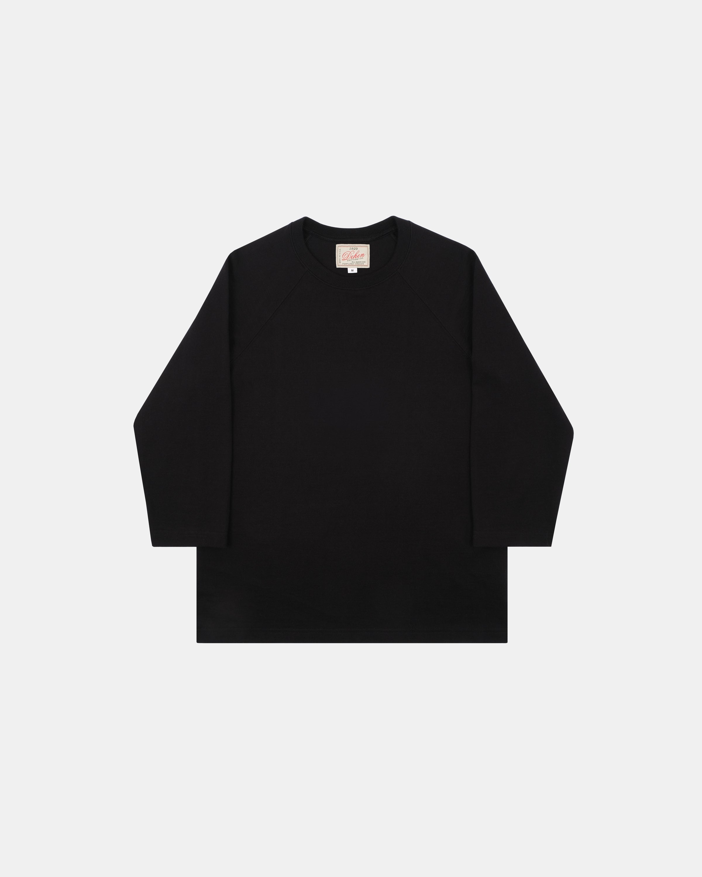 Heavy Duty Baseball Tee - Black
