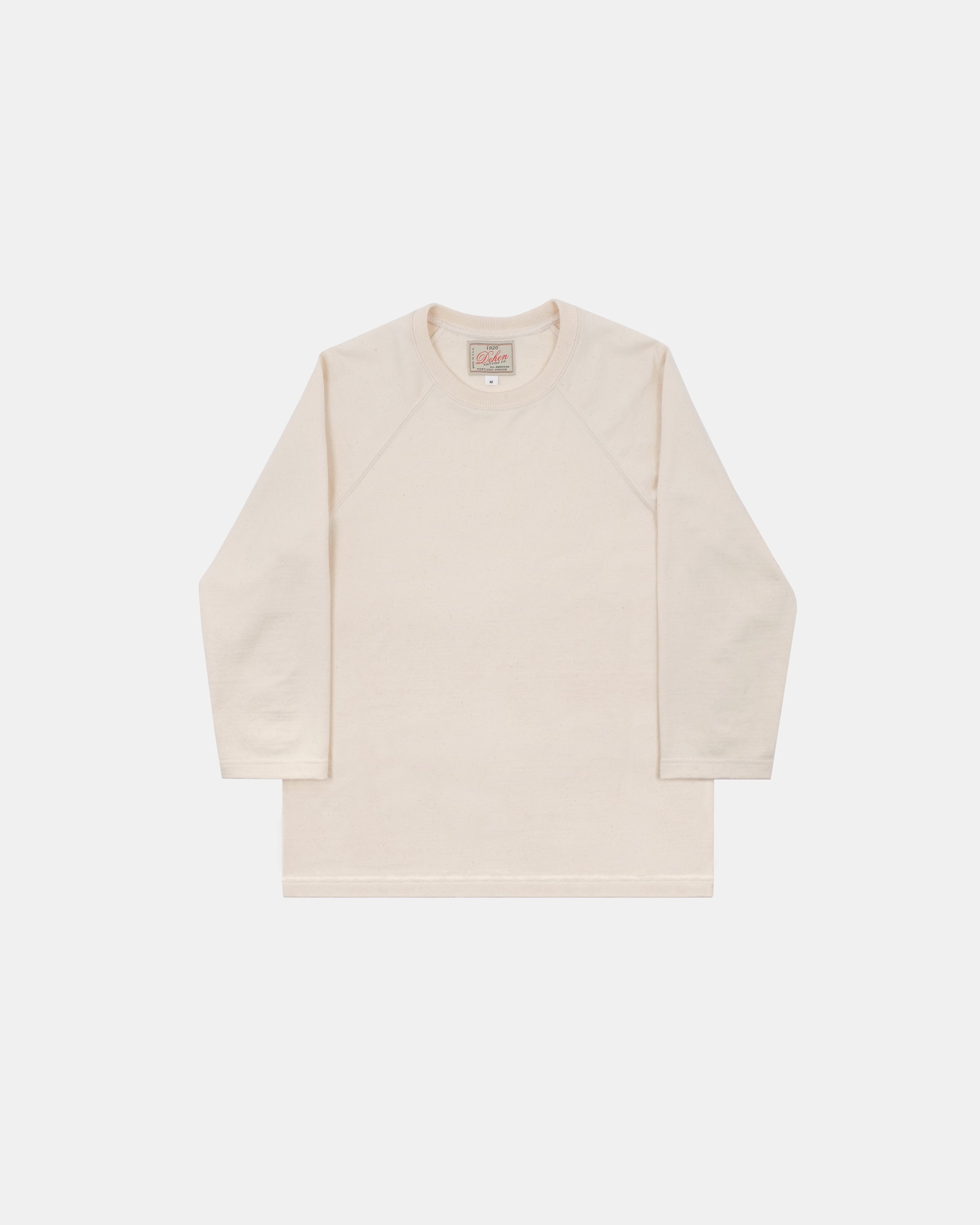 Heavy Duty Baseball Tee - Natural