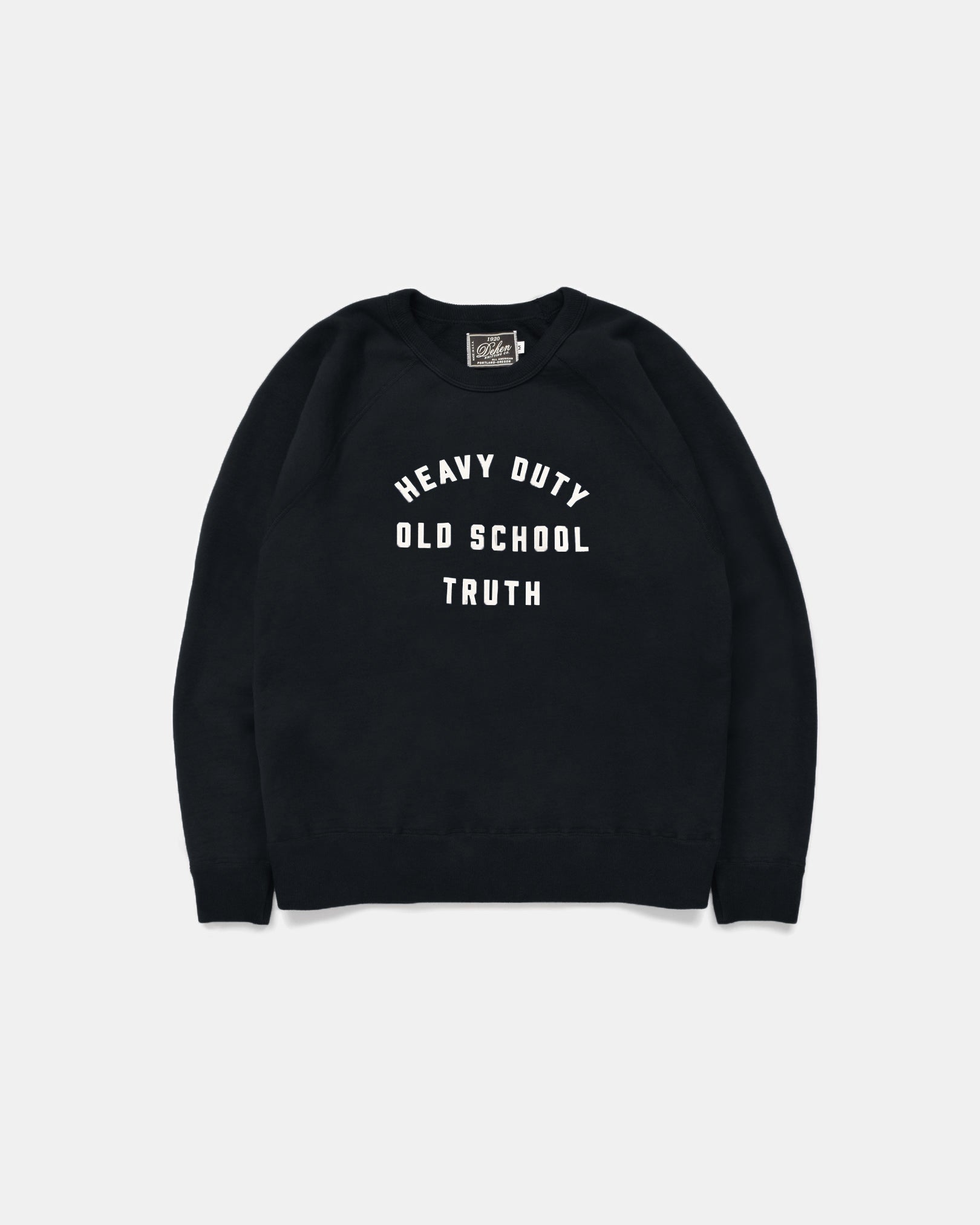 Heavy Duty Crew - Black  W/ HDOST