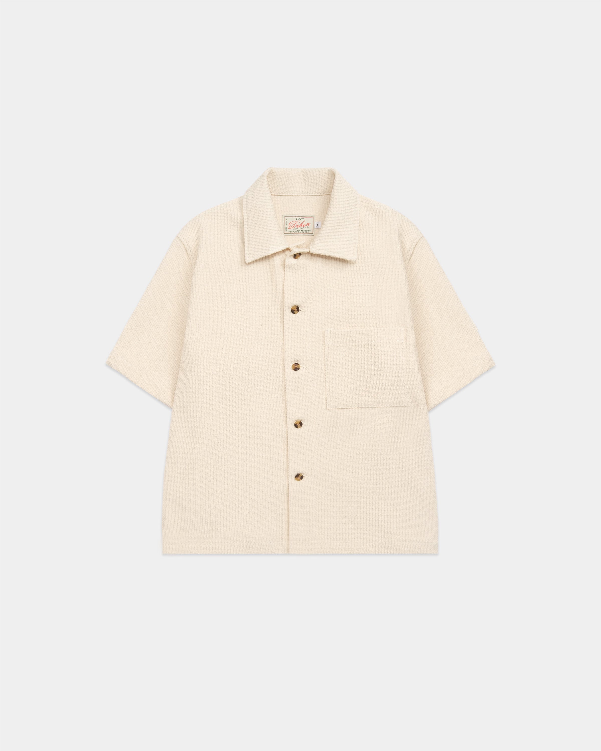 Lounge Shirt - Natural Sashi-Ori