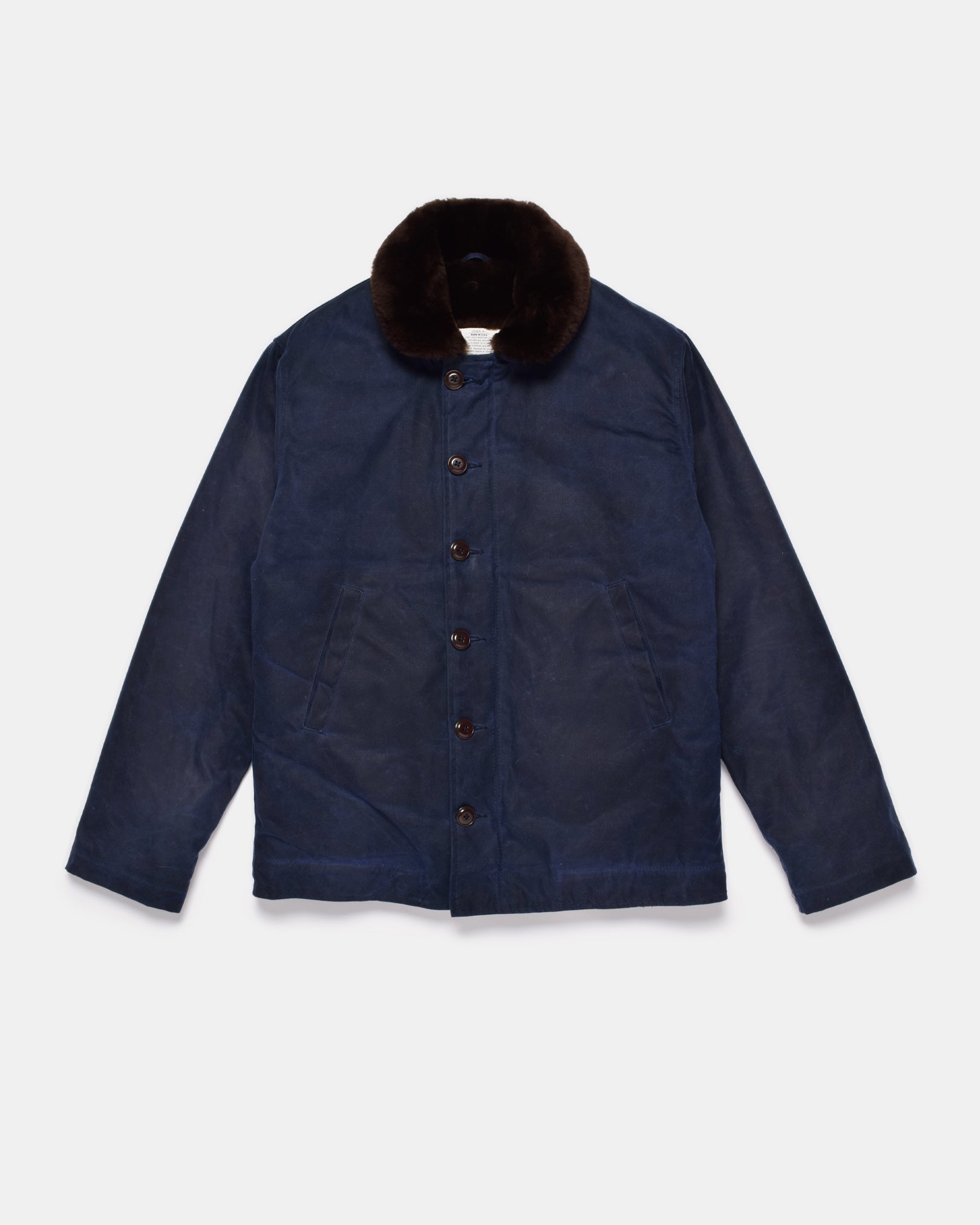 N-1 Deck Jacket - Navy / Brown