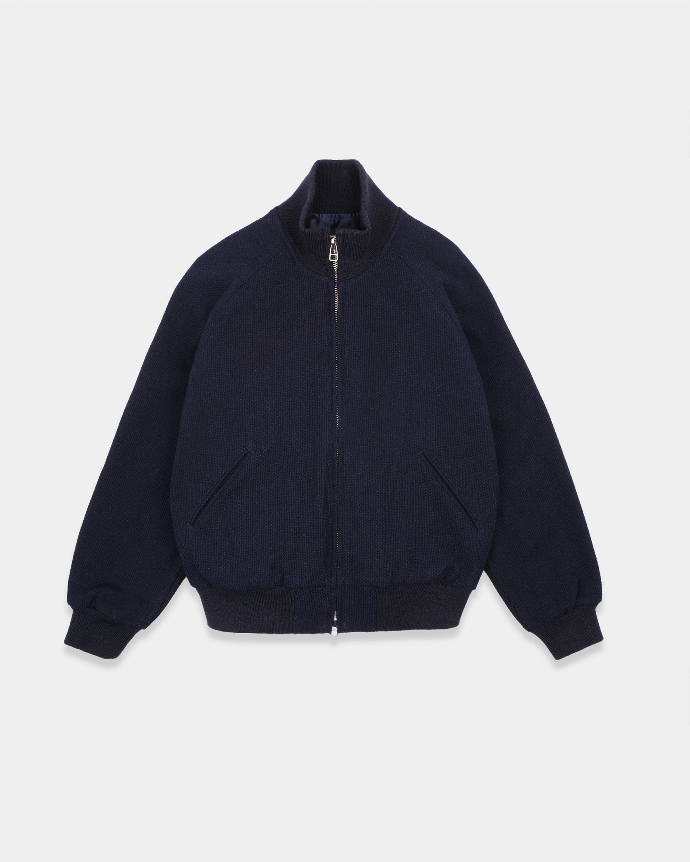 Pilot Jacket - Indigo Sashi-Ori