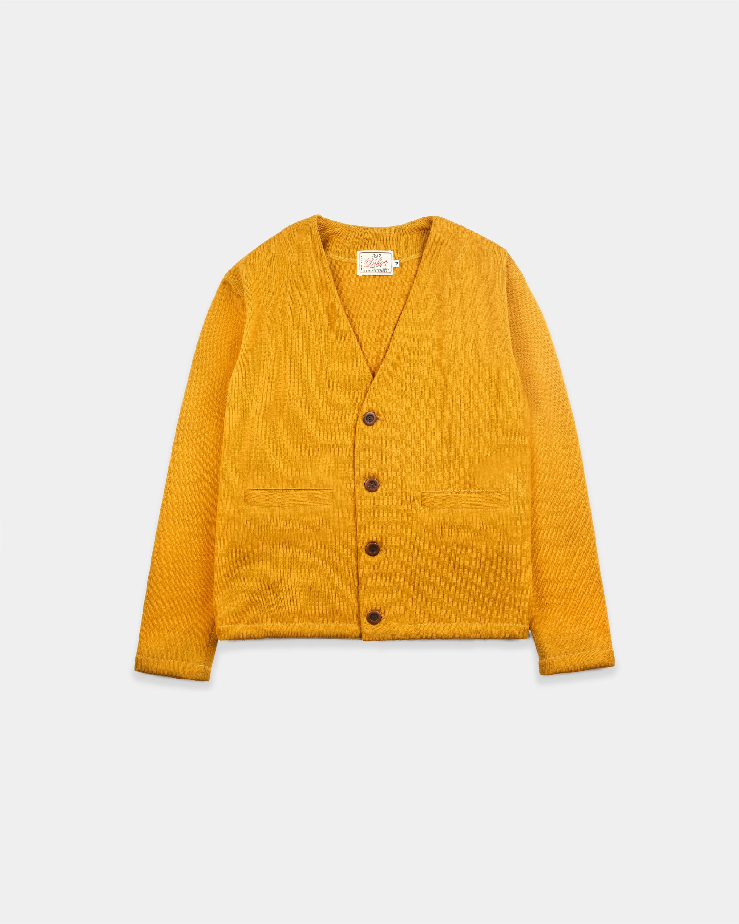 Spring Slouchy Cardigan - Old Gold