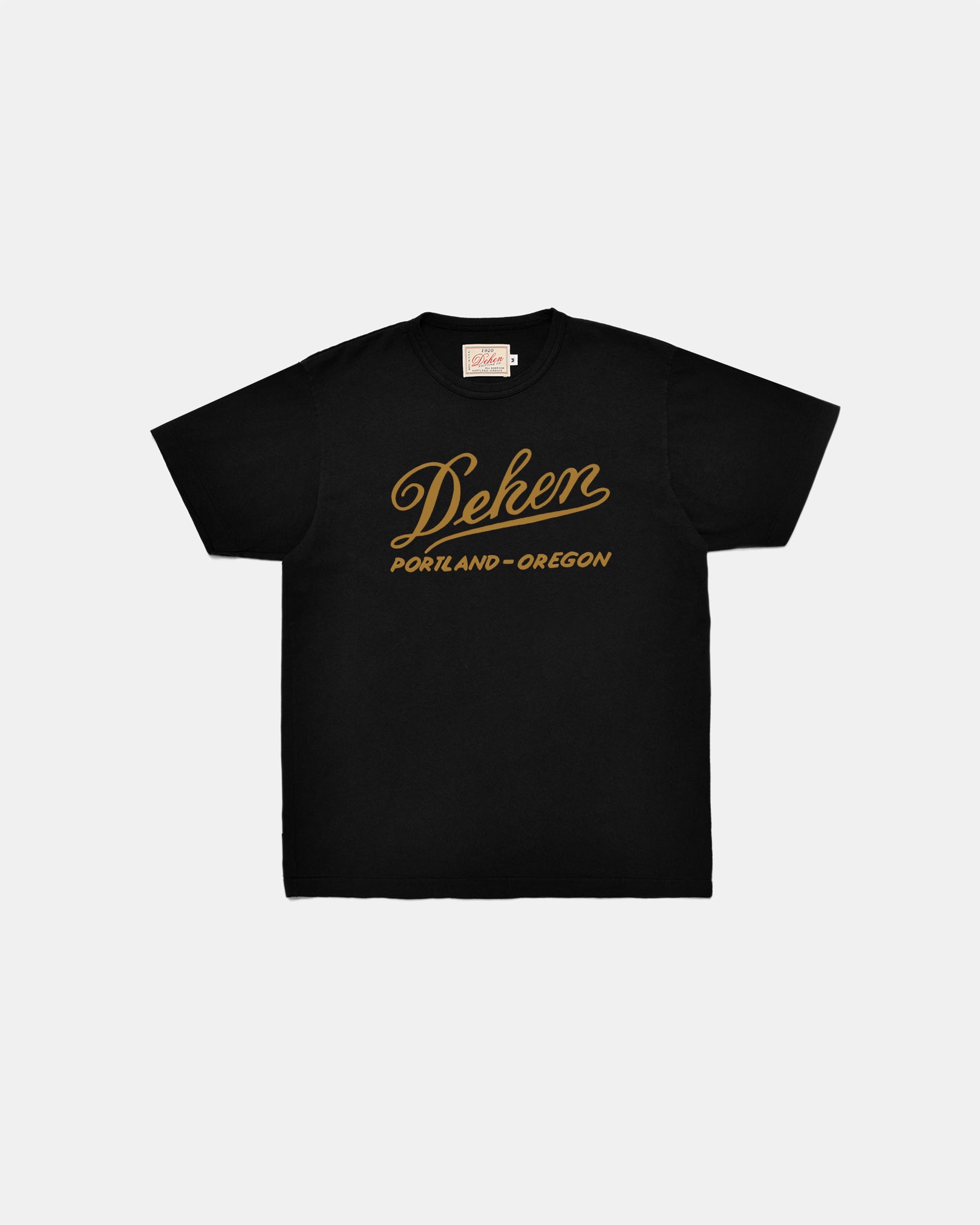 Vintage Script Tee - Black
