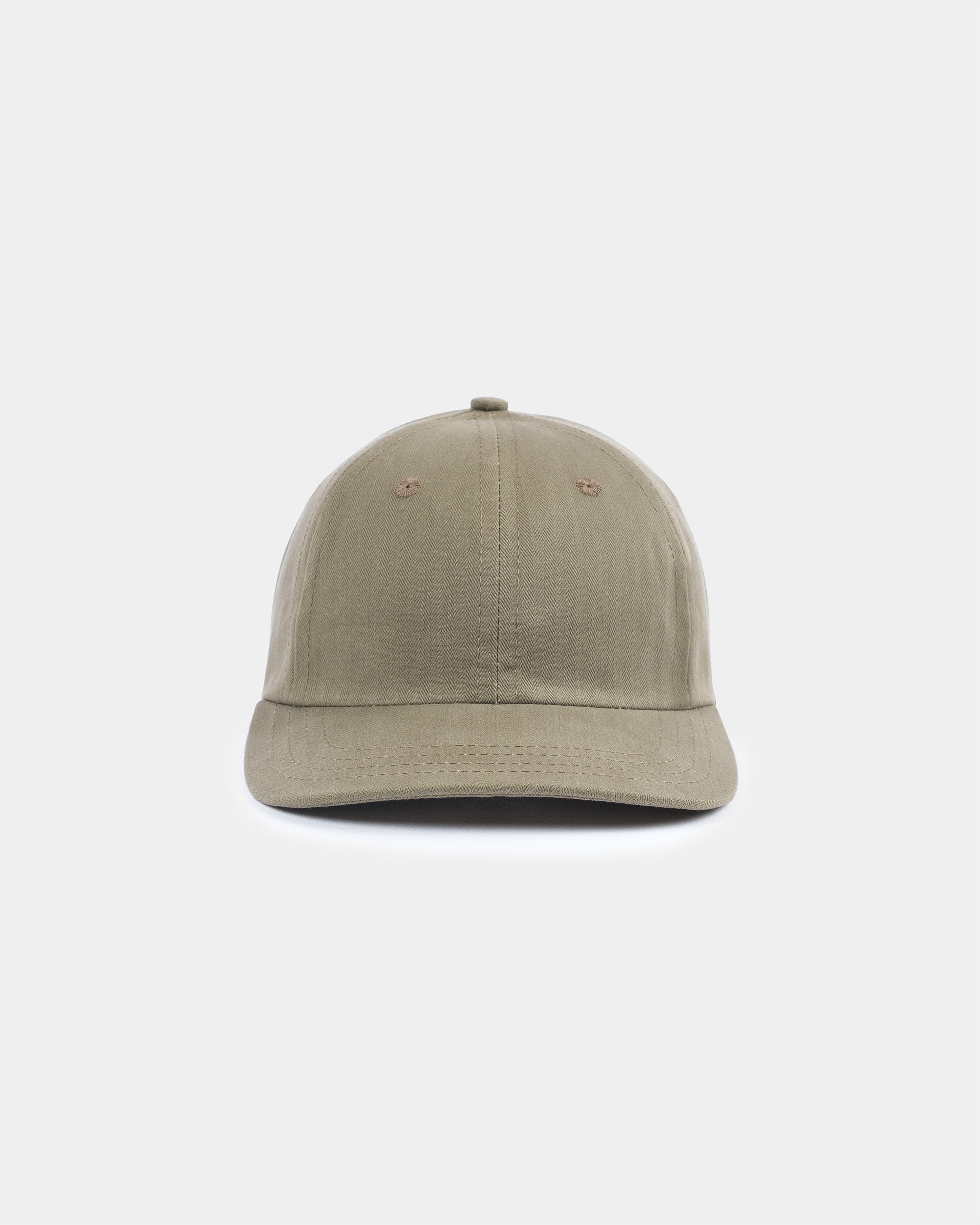 Waxed Baseball Hat - Sage Dry Waxed Cotton