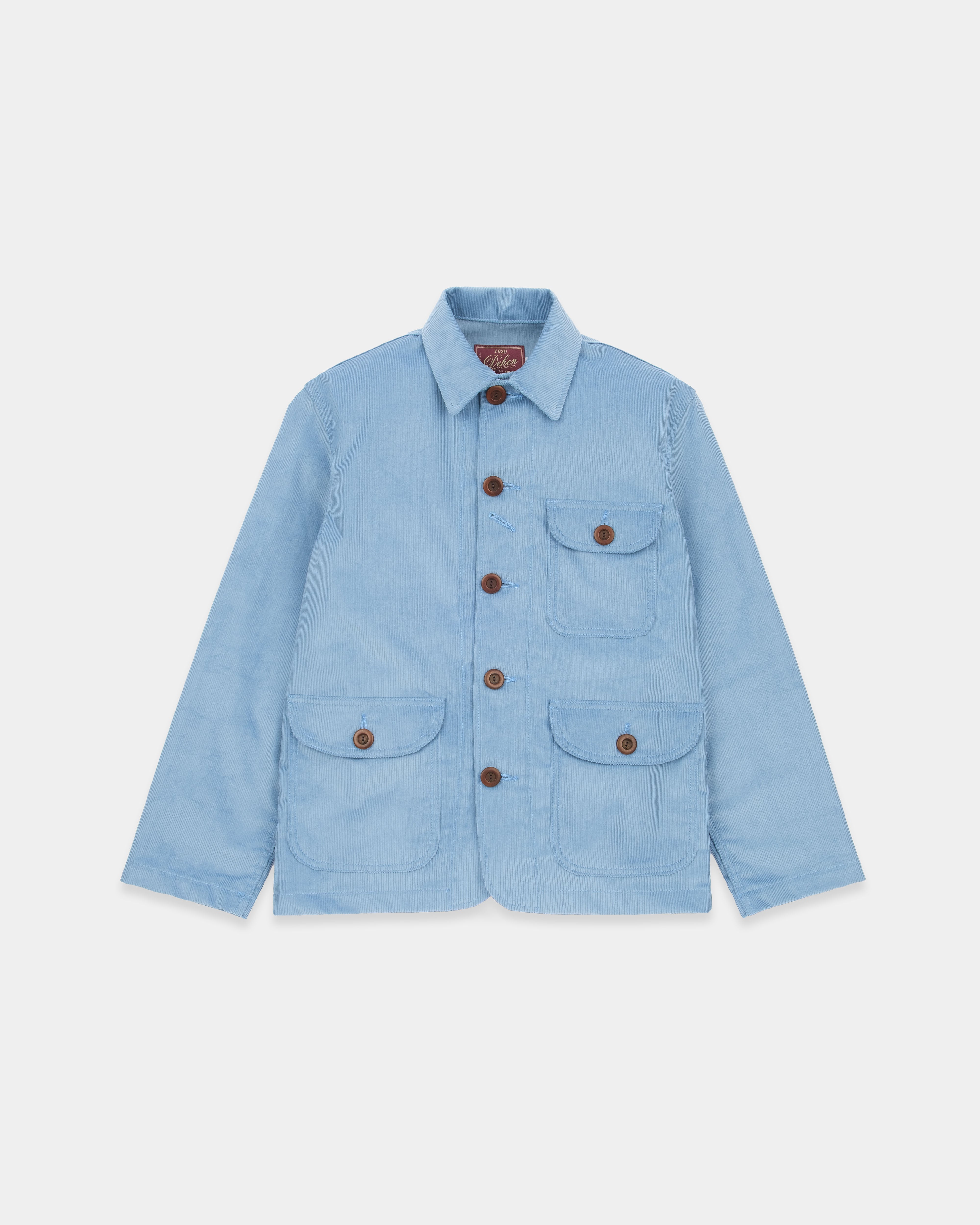 Women's Chore Coat 2.0 -  Dusty Blue Corduroy