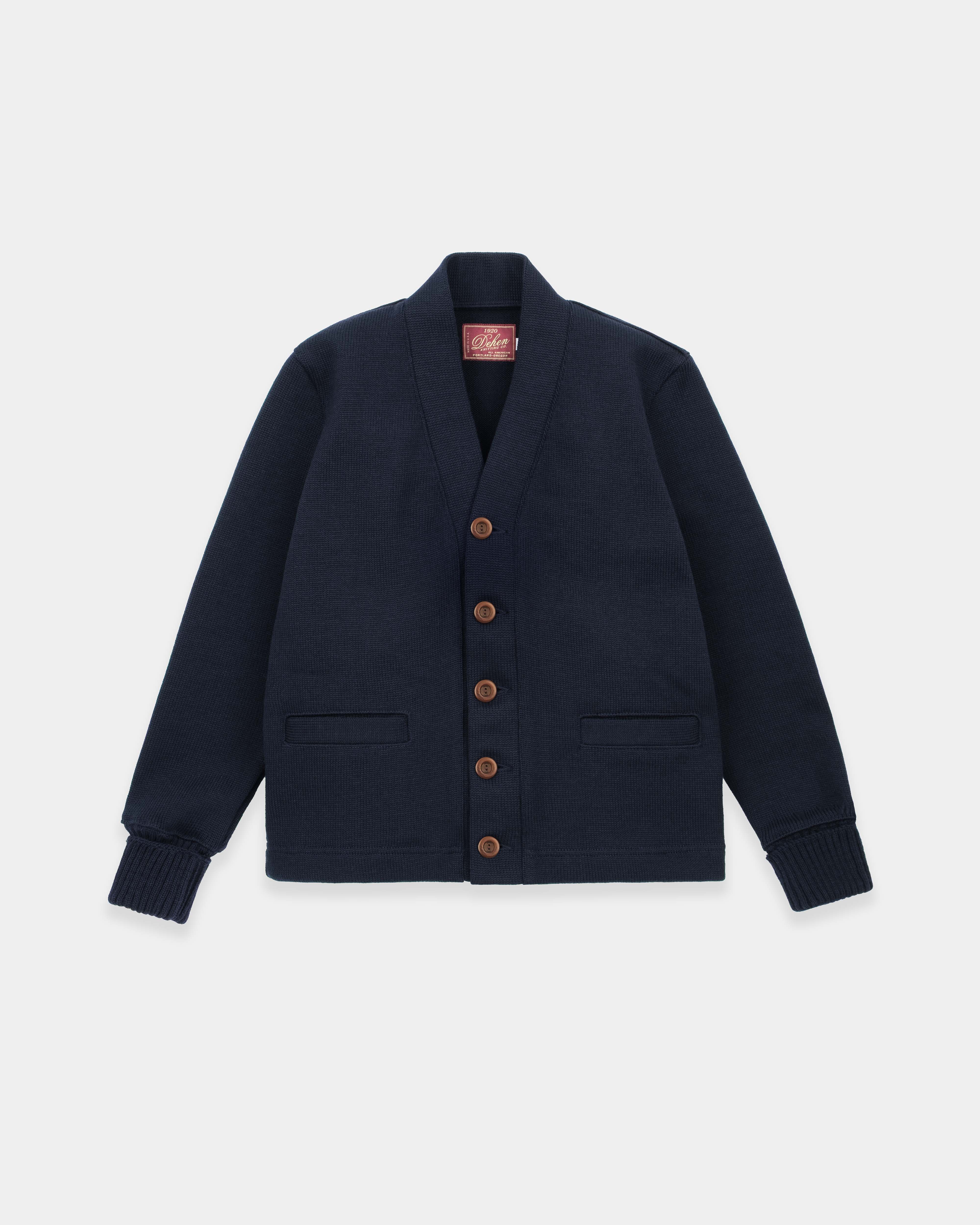 Women's Classic Cardigan - Dark Navy