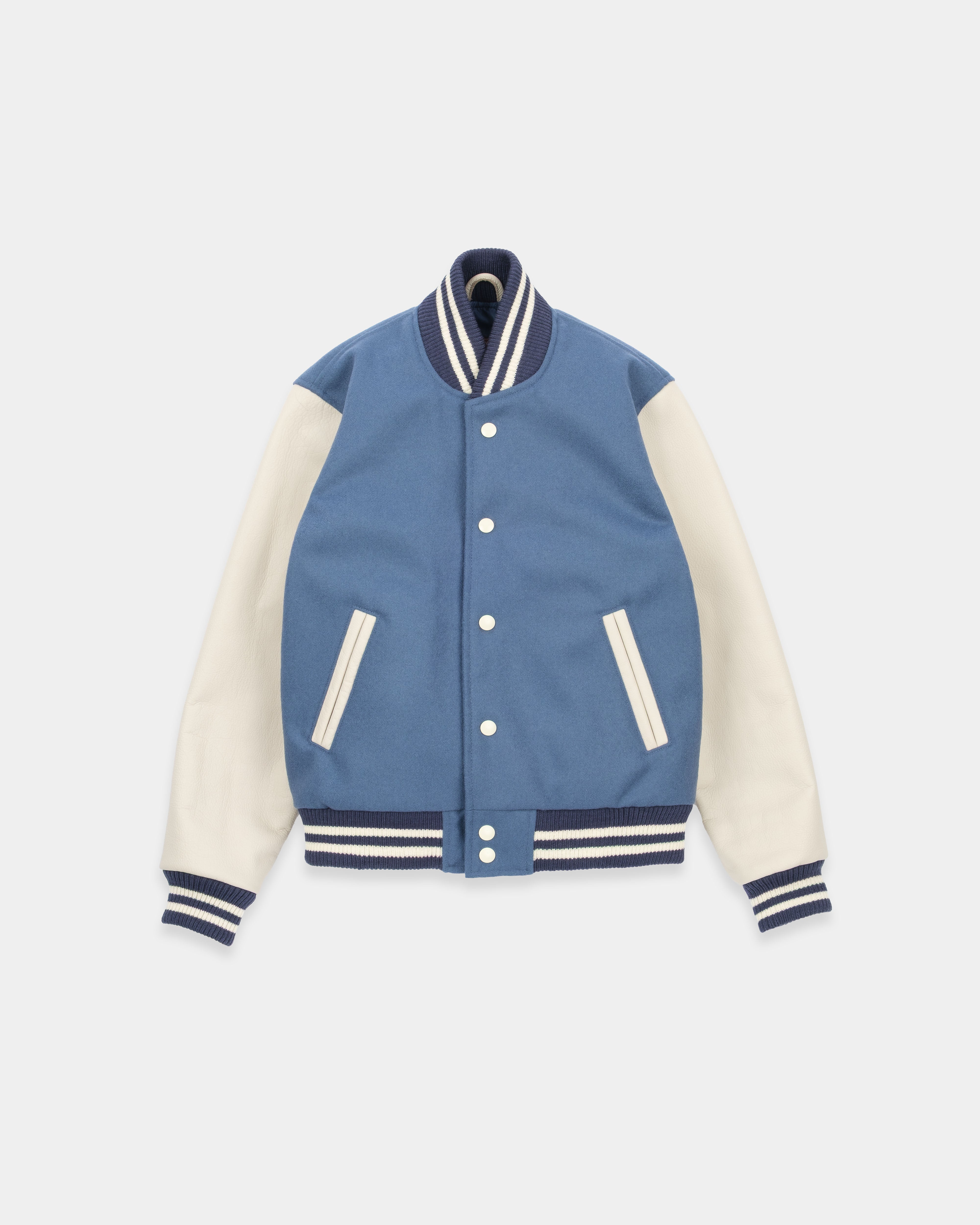Women's Varsity Jacket - Steel Blue