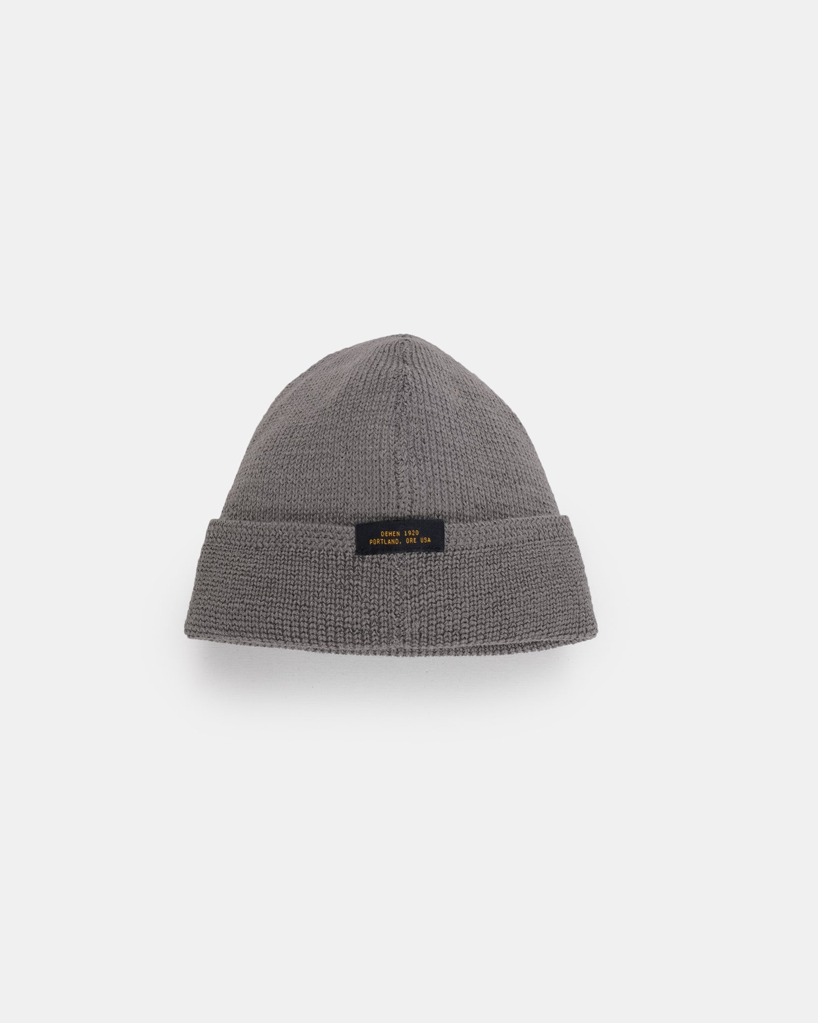 Wool Knit Watch Cap - Smoke