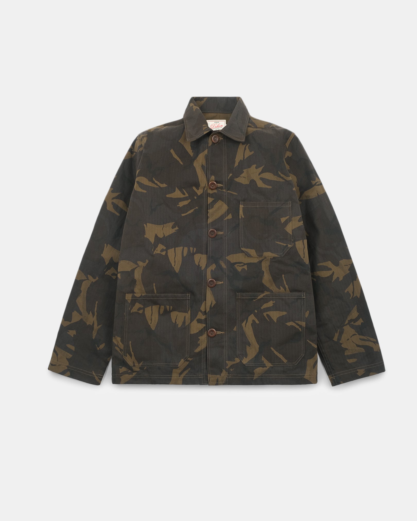 Woven Chore Coat - Darkwood Camouflage